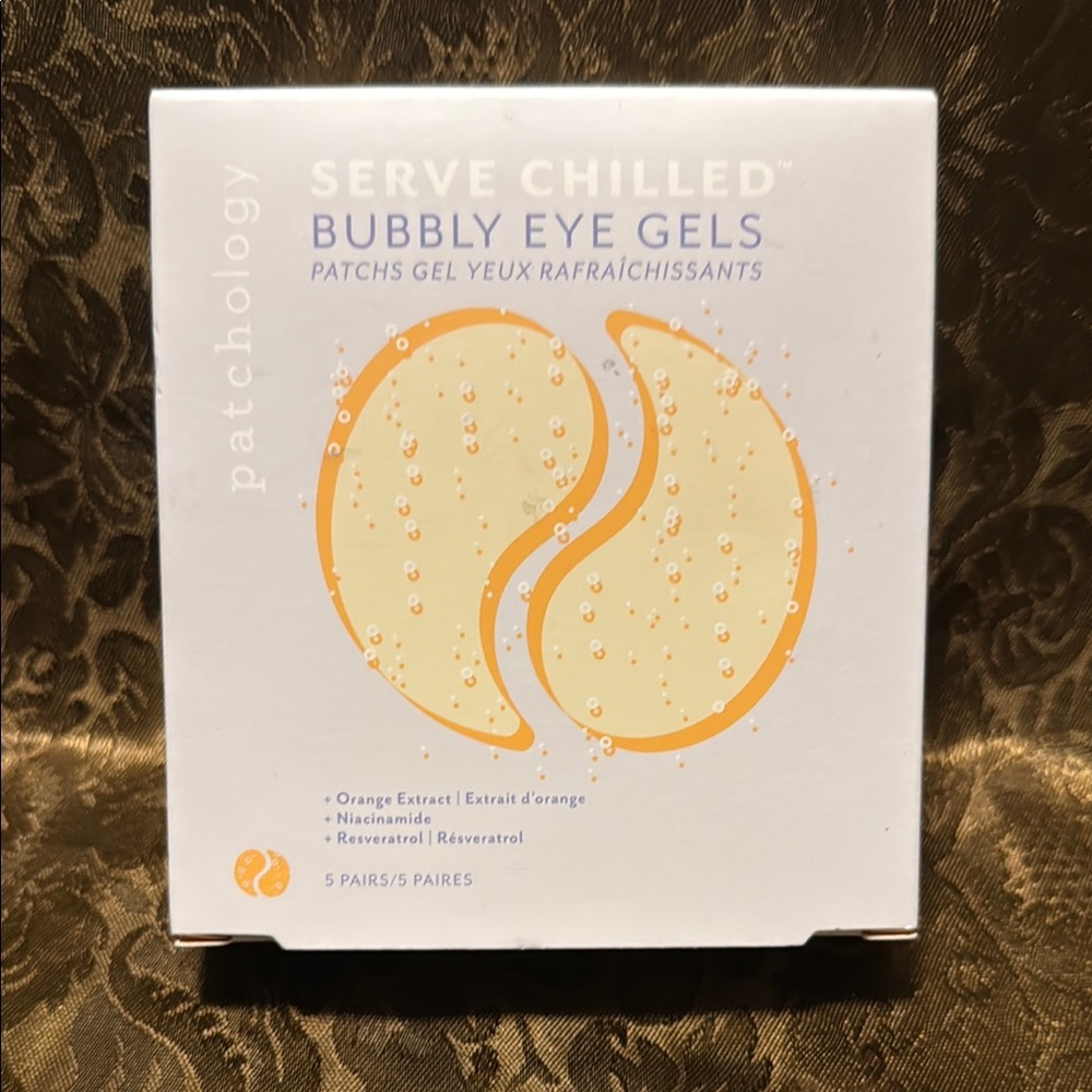 Serve Chilled Bubbly Eye Gels - 🍊 Orange Extract